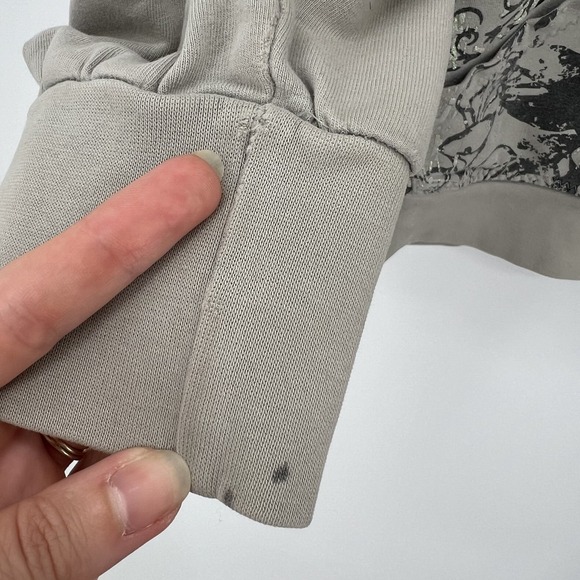 Disney Princess Once Upon a‎ Time Bling Hoodie Size XL Grunge Y2K Style Cyber - Picture 3 of 12